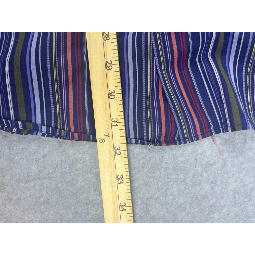 Banana Republic Shirt Men's Size Large Blue‎ Striped